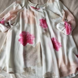 Light Calvin klein floral tunic
